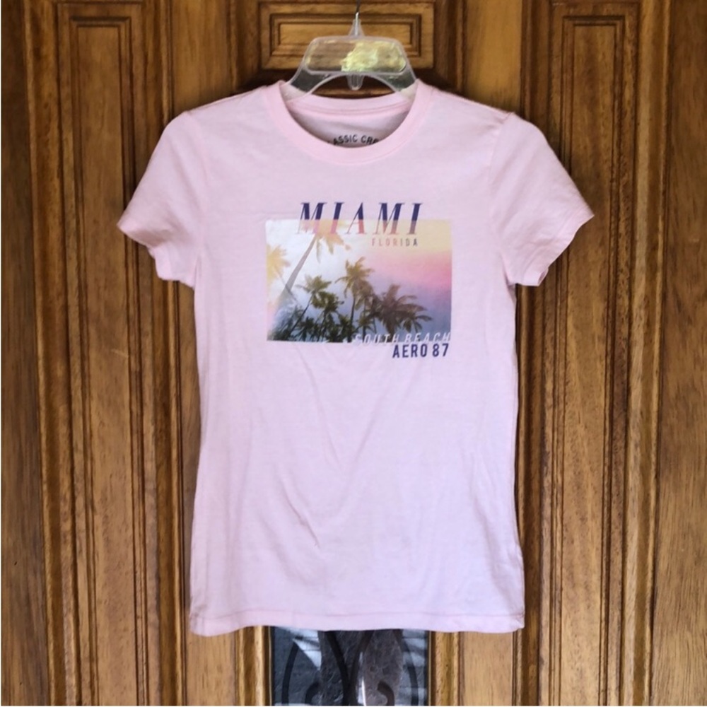 Miami Florida Graphic Tee Shirt Top